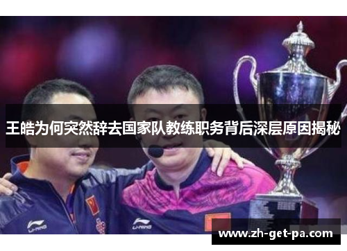 王皓为何突然辞去国家队教练职务背后深层原因揭秘