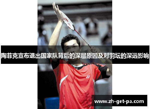 陶菲克宣布退出国家队背后的深层原因及对羽坛的深远影响